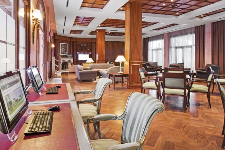 Library and computers